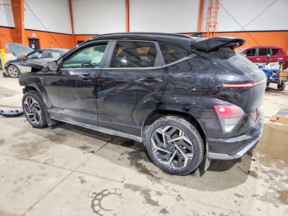 2024 Hyundai Kona VIN KM8HECA34RU091676 COPART salvage auction — FRONT END, Salvage Title, sold $1,300 on 2026-07-21 (photo 2)