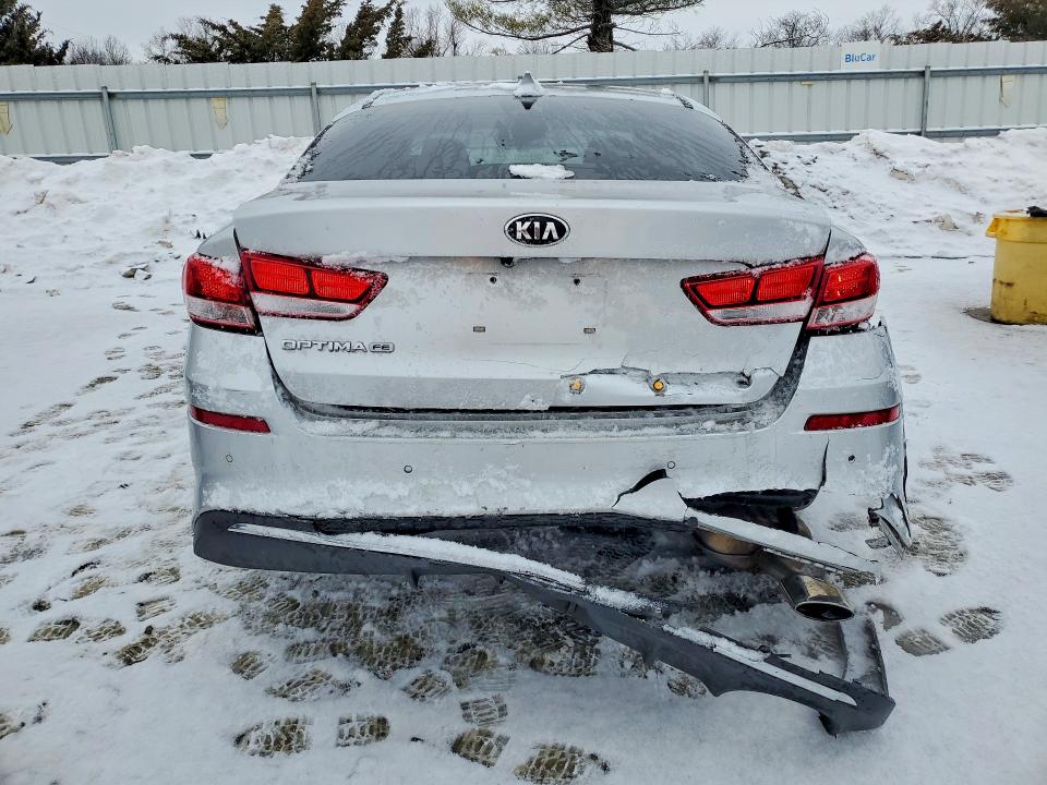 2019 Kia Optima VIN 5XXGT4L38KG346849 COPART salvage auction — REAR END, Nj - Cert Of Title-Salvage, sold $225 on 2026-07-27 (photo 6)