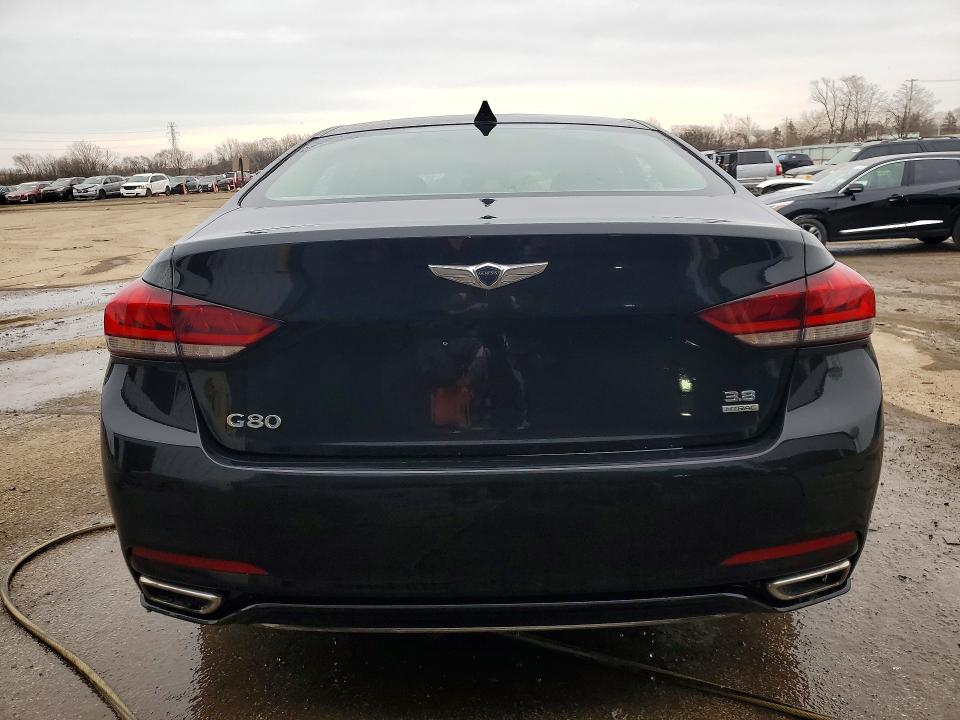 2019 Genesis G80 VIN KMTFN4JE2KU313108 COPART salvage auction — VANDALISM, Il - Salvage Certificate, sold $15,000 on 2026-07-08 (photo 6)