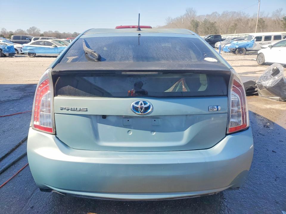 2014 Toyota Prius VIN JTDKN3DU6E1780645 COPART salvage auction — FRONT END, AL - CERT OF TITLE-SALVAGE TITLE, sold $70 on 2026-07-23 (photo 6)
