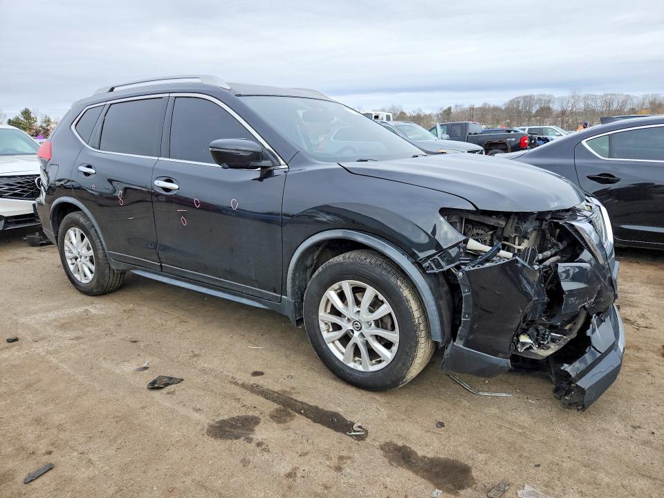 2017 Nissan Rogue VIN JN8AT2MV1HW279713 COPART salvage auction — FRONT END, Nj - Cert Of Title-Salvage, sold $1,650 on 2026-07-10 (photo 4)