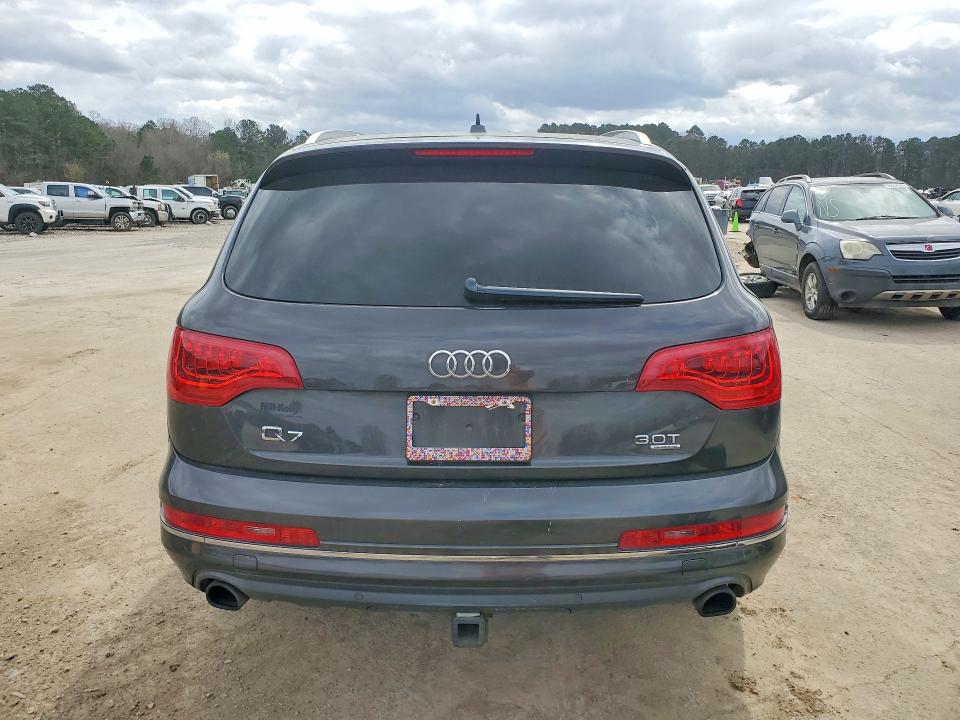 2015 Audi Q7 VIN WA1LGAFE0FD015062 COPART salvage auction — FRONT END, Ms - Cert Of Title-Salvaged, sold $2,000 on 2026-07-09 (photo 6)