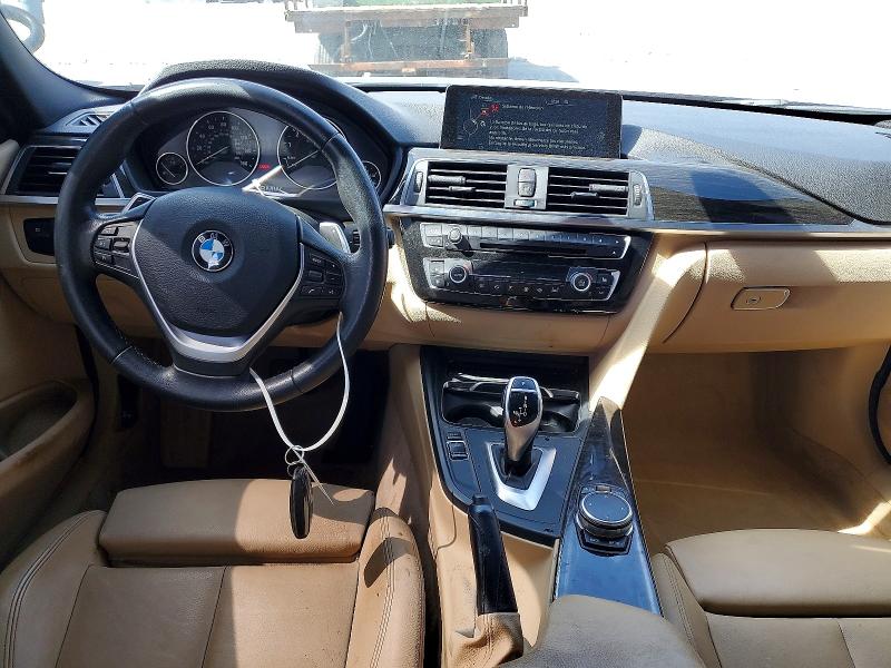 2016 BMW 3er VIN WBA8E9G52GNT46068 COPART salvage auction — FRONT END, Salvage Title, sold $2,050 on 2026-08-17 (photo 8)