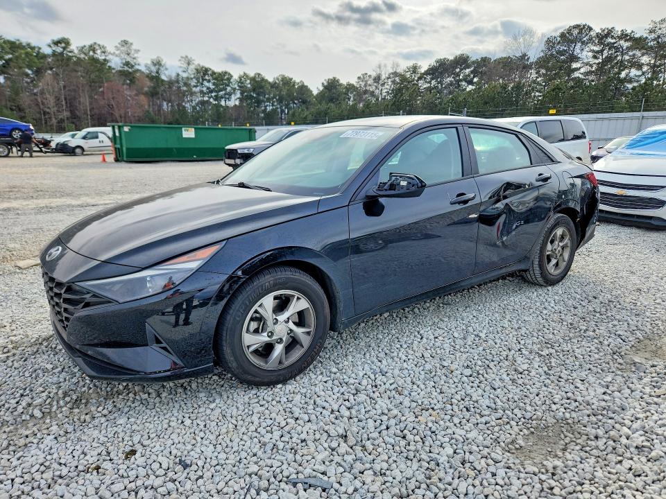 2023 Hyundai Elantra VIN KMHLL4AGXPU441530 COPART salvage auction — SIDE, Ga - Cert Of Title-Salvage, sold $4,300 on 2026-07-09 (photo 1)