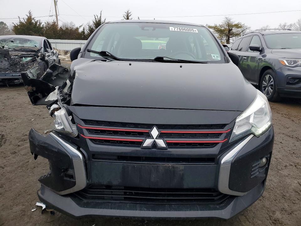 2022 Mitsubishi Mirage VIN ML32AWHJ2NH001202 COPART salvage auction — FRONT END, Nj - Cert Of Title-Salvage, sold $2,350 on 2026-07-27 (photo 5)