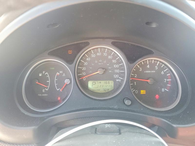 2008 Subaru Forester VIN JF1SG66658H731030 COPART salvage auction — FRONT END, Mo - Salvage Certificate Of Title, sold $525 on 2026-07-09 (photo 9)
