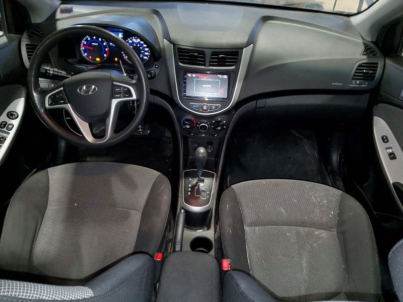 2013 Hyundai Accent VIN KMHCT5AE7DU096943 COPART salvage auction — FRONT END, Ns - Salvage Title, sold $900 on 2026-07-16 (photo 8)