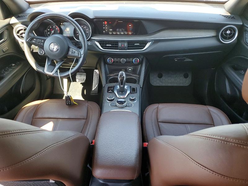 2022 Alfa romeo Stelvio VIN ZASPAKBN2N7D48761 COPART salvage auction — FRONT END, Salvage Title, sold $9,900 on 2026-08-18 (photo 8)