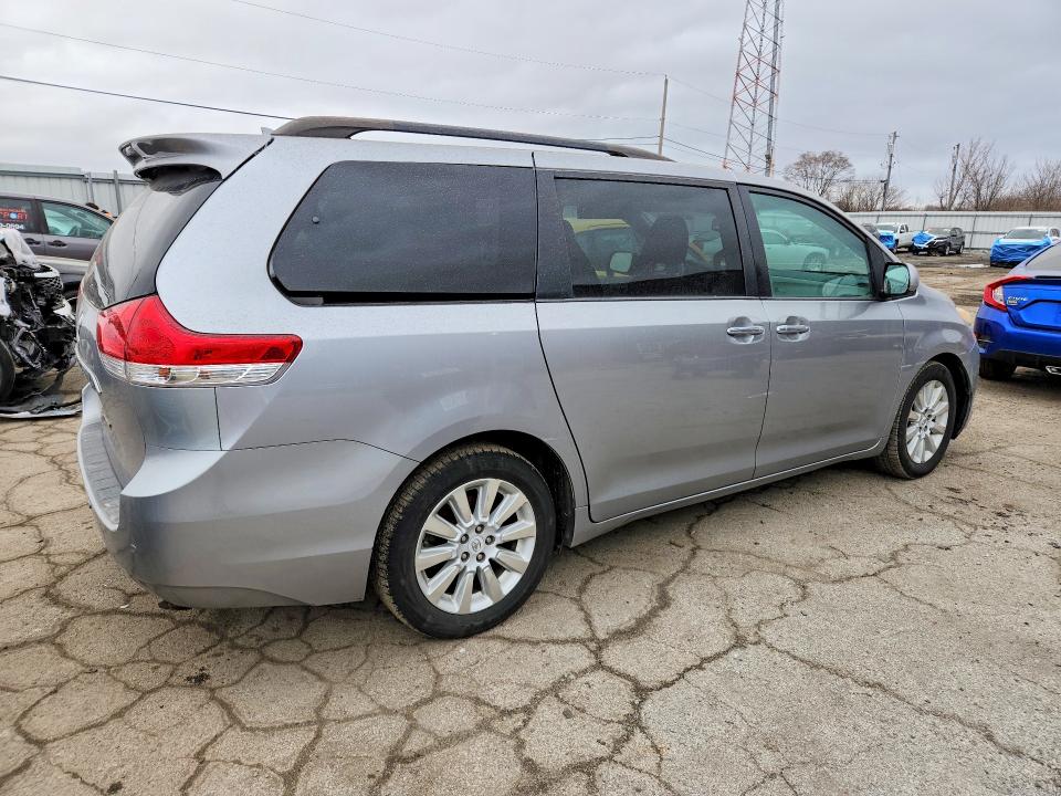 2012 Toyota Sienna VIN 5TDDK3DC2CS043032 COPART salvage auction — MECHANICAL, In - Bill Of Sale - Parts Only, sold $3,390 on 2026-07-04 (photo 3)