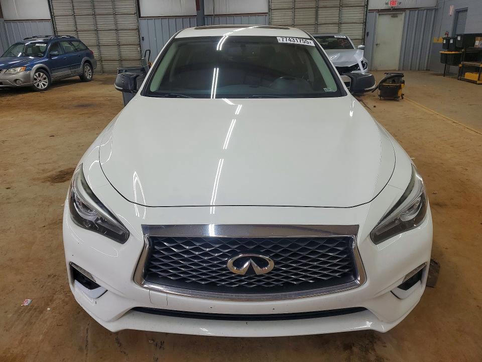 2018 Infiniti Q50 VIN JN1EV7AR9JM443435 COPART salvage auction — REAR END, Nc - Salvage Certificate Of Title, sold $3,050 on 2026-07-15 (photo 5)