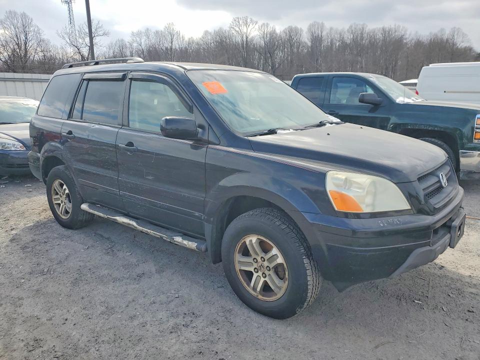 2003 Honda Pilot VIN 2HKYF18703H525351 COPART salvage auction — MINOR DENT/SCRATCHES, Pa - Cert Of Title, sold $750 on 2026-07-09 (photo 4)