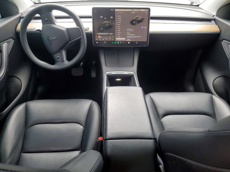 2022 Tesla Model y VIN 7SAYGDEE3NA007107 COPART salvage auction — FRONT END, Sc - Cert Of Title-Salvage, sold $4,650 on 2026-07-23 (photo 8)