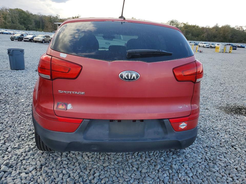 2014 Kia Sportage VIN KNDPB3ACXE7652092 COPART salvage auction — MINOR DENT/SCRATCHES, Salvage Title, sold $1,300 on 2026-07-29 (photo 6)