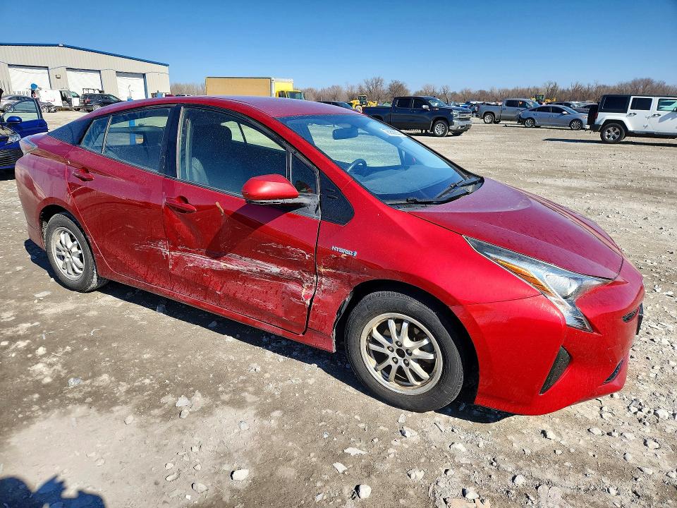 2016 Toyota Prius VIN JTDKBRFU5G3519605 COPART salvage auction — SIDE, Il - Salvage Certificate, sold $2,850 on 2026-07-13 (photo 4)