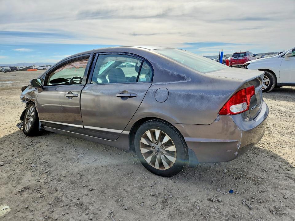2009 Honda Civic VIN 2HGFA16829H528949 COPART salvage auction — FRONT END, Ca - Salvage Certificate, sold $125 on 2026-07-31 (photo 2)