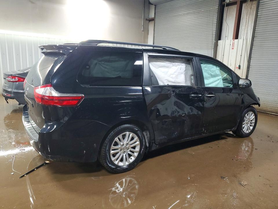 2016 Toyota Sienna VIN 5TDYK3DC6GS721966 COPART salvage auction — FRONT END, Il - Salvage Certificate, sold $1,500 on 2026-07-28 (photo 3)