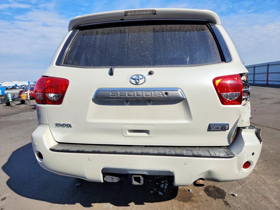 2010 Toyota Sequoia VIN 5TDYY5G19AS028417 COPART salvage auction — FRONT END, Fl - Cert Of Title Slvg Rebuildable, sold $2,800 on 2026-07-13 (photo 6)
