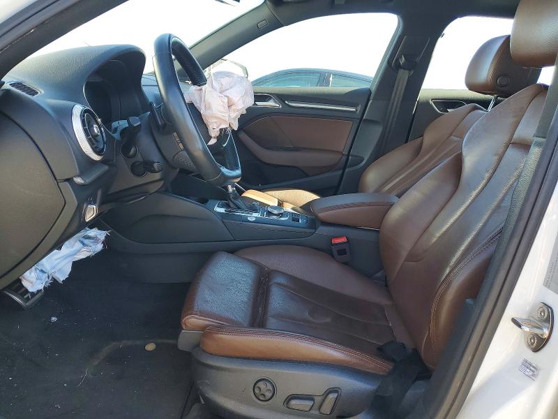 2018 Audi A3 VIN WAUTPBFF2JA093239 COPART salvage auction — FRONT END, Salvage Title, sold $2,100 on 2026-07-14 (photo 7)