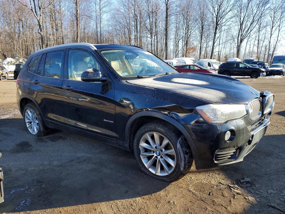 2016 BMW X3 VIN 5UXWX9C50G0D81913 COPART salvage auction — FRONT END, Ma - Certificate Of Title, sold $4,900 on 2026-07-31 (photo 4)