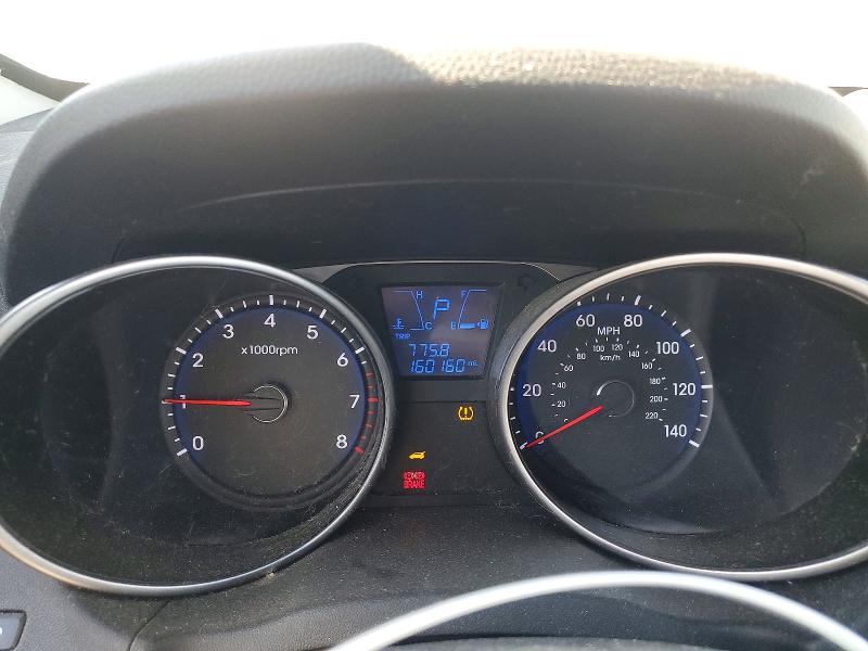 2010 Hyundai Tucson VIN KM8JUCAC5AU085362 COPART salvage auction — REAR END, Co - Bill Of Sale-Parts Only, sold $1,150 on 2026-07-28 (photo 9)
