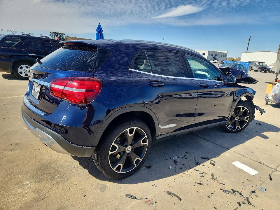 2019 Mercedes-benz Gla-klasse VIN WDCTG4EB1KJ554729 COPART salvage auction — FRONT END, Tx - Salvage Vehicle Title, sold $775 on 2026-08-20 (photo 3)
