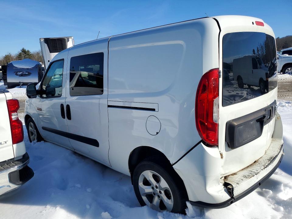 2015 Ram Promaster city VIN ZFBERFBT6F6A83631 COPART salvage auction — REAR END, Nh - Cert Of Title-Salvage, sold $1,100 on 2026-07-07 (photo 2)