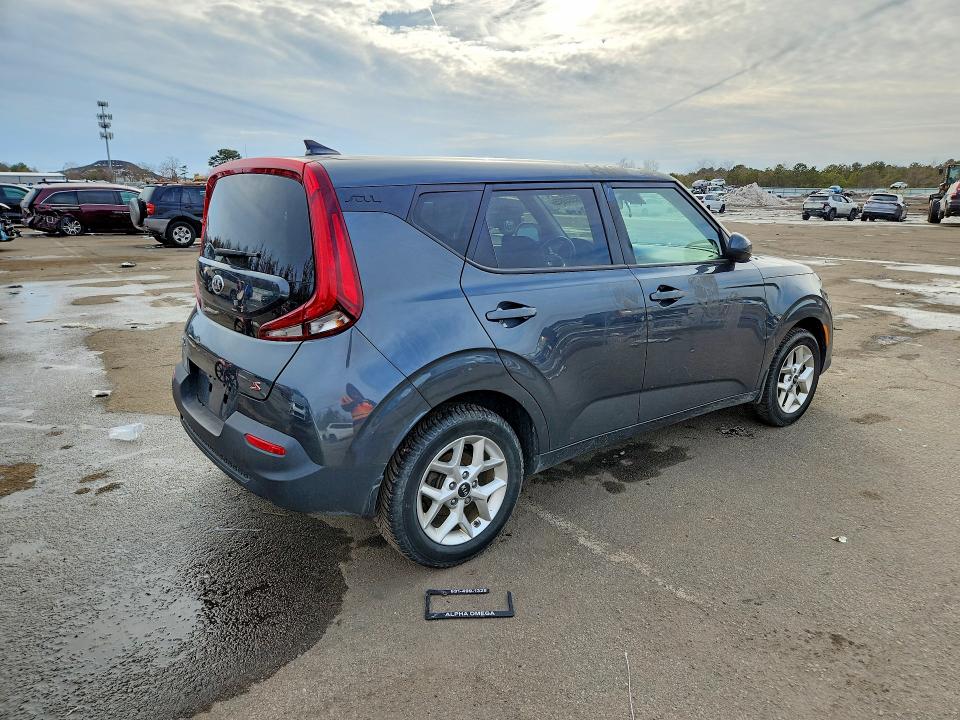 2020 Kia Soul VIN KNDJ23AU8L7721177 COPART salvage auction — VANDALISM, Wi - Cert Of Title-Salvage Vehicle, sold $3,500 on 2026-07-28 (photo 3)