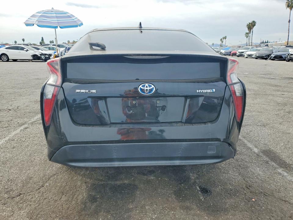 2017 Toyota Prius VIN JTDKARFU5H3536697 COPART salvage auction — REAR END, Ca - Salvage Certificate, sold $6,300 on 2026-07-14 (photo 6)
