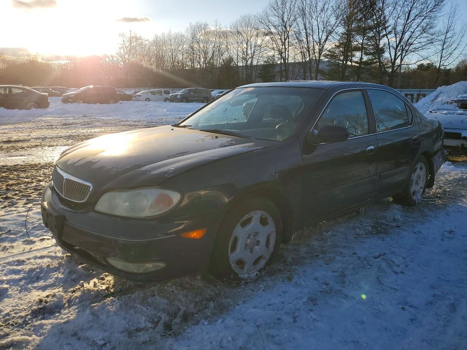 2001 Infinity I30 VIN JNKCA31AX1T003618 COPART salvage auction — FRONT END, Ma - Certificate Of Title, sold $1,000 on 2026-07-16 (photo 1)