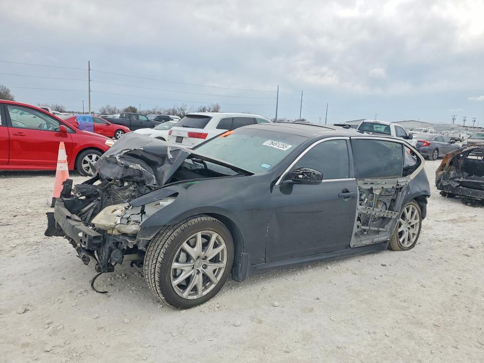2009 Infiniti G VIN JNKCV61EX9M300550 COPART salvage auction — ALL OVER, TX - SALVAGE VEHICLE TITLE (P), sold $250 on 2026-07-23 (photo 1)