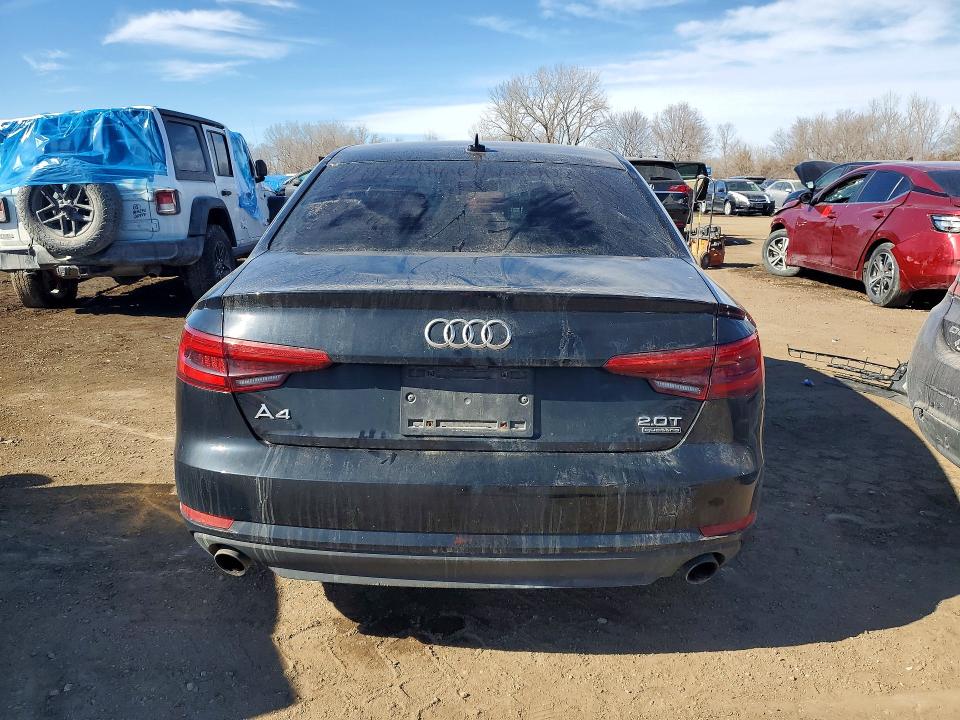 2017 Audi A4 VIN WAUANAF44HN061904 COPART salvage auction — FRONT END, Salvage Title, sold $1,500 on 2026-09-04 (photo 6)