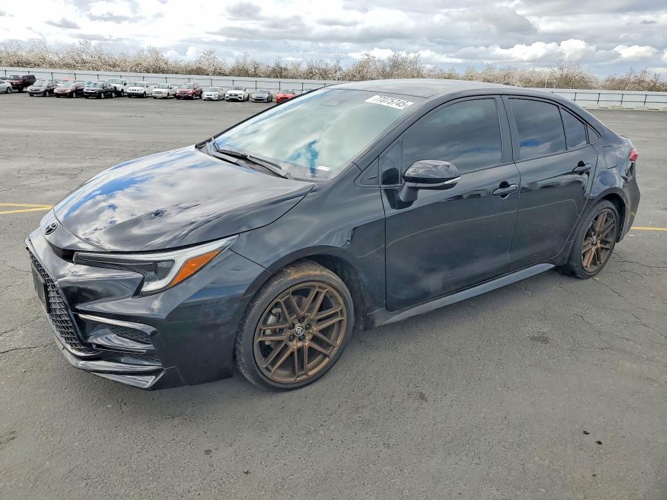 2024 Toyota Corolla VIN 5YFB4MCE4RP198208 COPART salvage auction — FRONT END, Ca - Salvage Certificate, sold $7,400 on 2026-07-09 (photo 1)