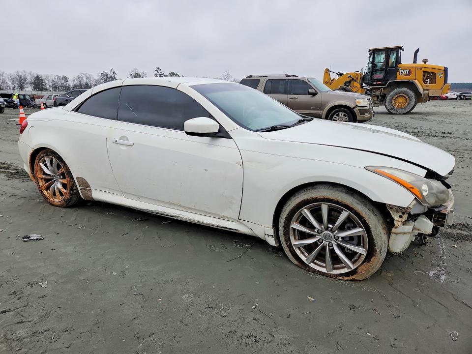 2011 Infiniti G VIN JN1CV6FE6BM951287 COPART salvage auction — FRONT END, Sc - Cert Of Title-Salvage, sold $1,050 on 2026-07-20 (photo 4)