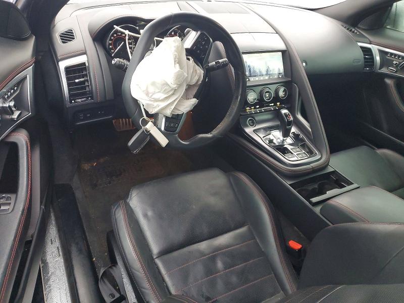 2020 Jaguar F-type VIN SAJD51EE6LCK68116 COPART salvage auction — FRONT END, Id - Salvage Certificate Of Title, sold $8,300 on 2026-07-27 (photo 8)