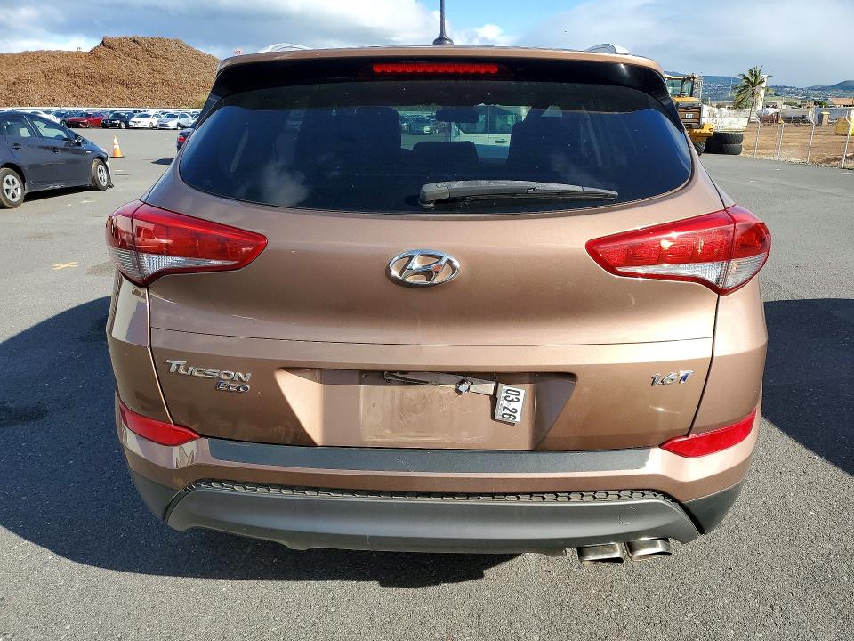 2016 Hyundai Tucson VIN KM8J33A24GU125823 COPART salvage auction — FRONT END, Hi - Certificate Of Salvage, sold $1,050 on 2026-07-27 (photo 6)