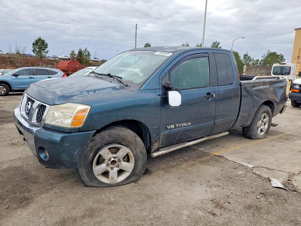 2006 Nissan TITAN VIN 1N6BA06A66N553430 COPART salvage auction — REAR END, Sc - Cert Of Title-Salvage, sold $350 on 2026-07-03 (photo 1)