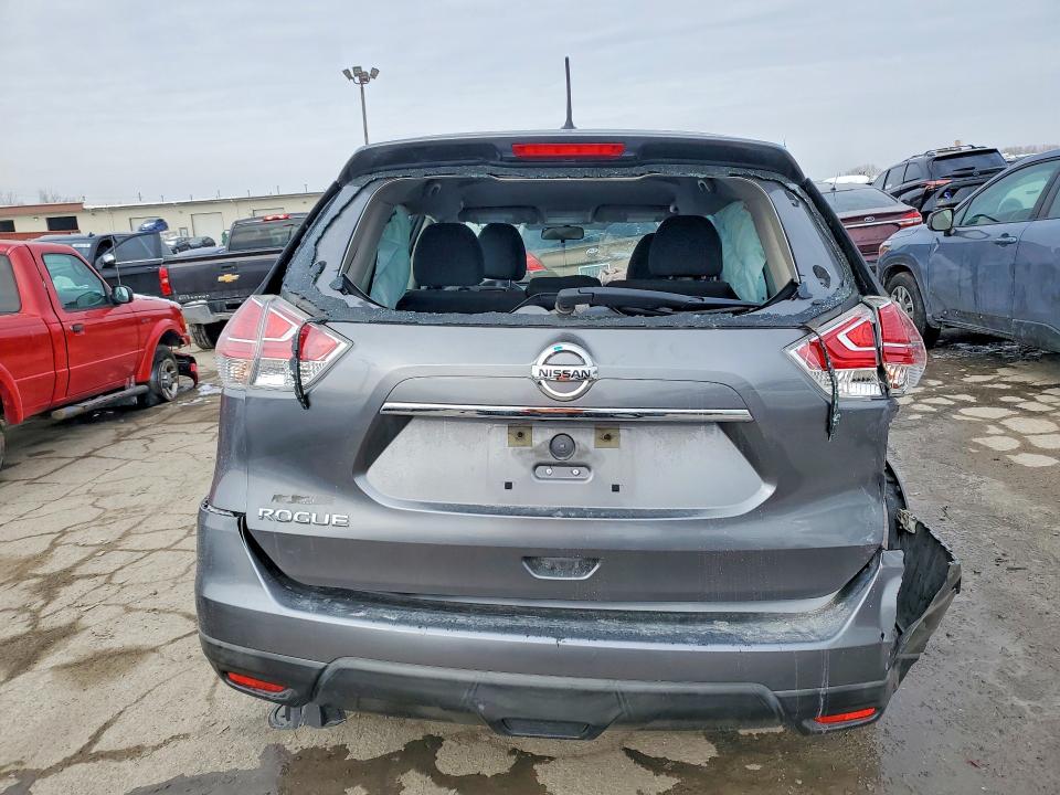 2016 Nissan Rogue sport VIN KNMAT2MT2GP676642 COPART salvage auction — ALL OVER, IN - BILL OF SALE - PARTS ONLY, sold $500 on 2026-07-31 (photo 6)