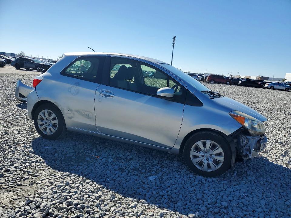 2012 Toyota Yaris VIN JTDJTUD30CD535883 COPART salvage auction — FRONT END, Fl - Cert Of Title Slvg Rebuildable, sold $1,600 on 2026-07-22 (photo 4)