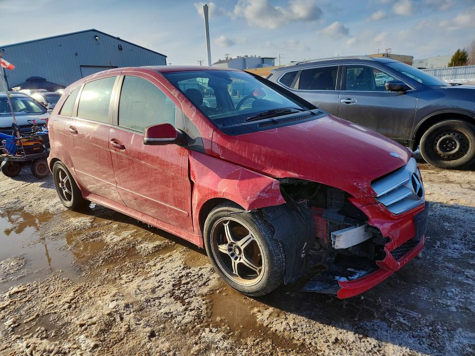 2009 Mercedes-benz B-klasse VIN WDDFH34X89J467367 COPART salvage auction — FRONT END, On - Permit Salvage, sold $300 on 2026-07-23 (photo 4)