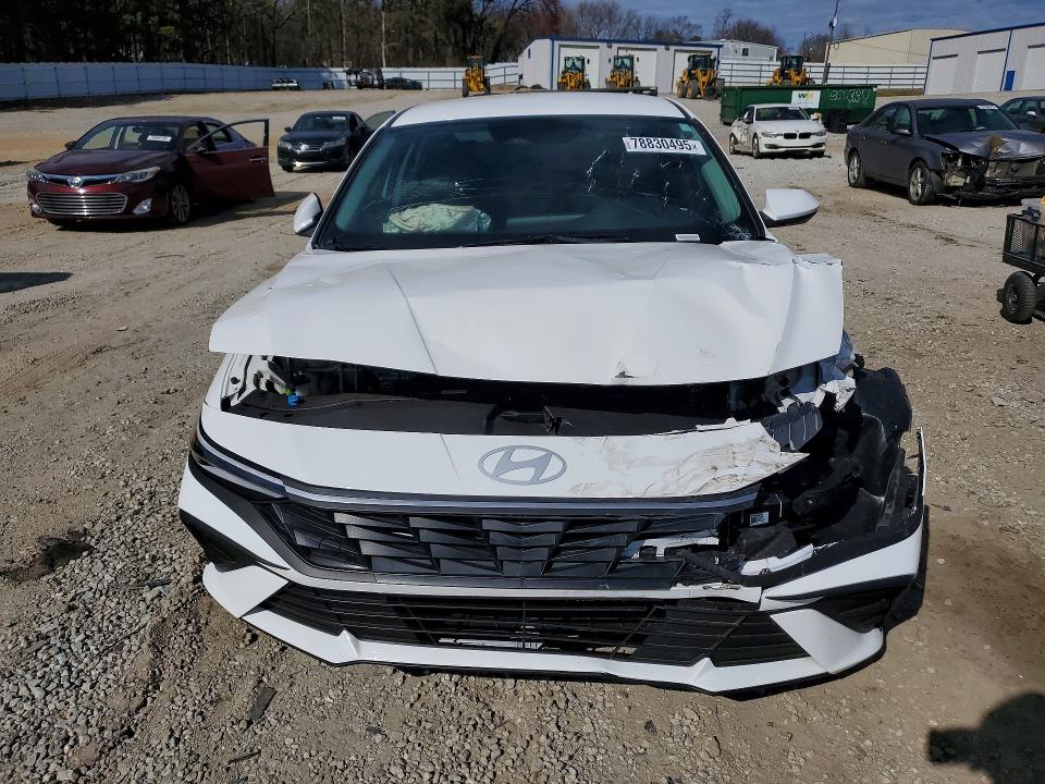 2025 Hyundai Elantra VIN KMHLL4DG0SU078210 COPART salvage auction — FRONT END, Ga - Cert Of Title-Salvage, sold $5,100 on 2026-07-08 (photo 5)