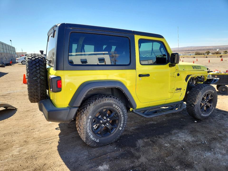 2022 Jeep Wrangler / VIN 1C4GJXAGXNW231413 COPART salvage auction — FRONT END, Nm - Cert Of Title-Salvage, sold $10,700 on 2026-07-30 (photo 3)