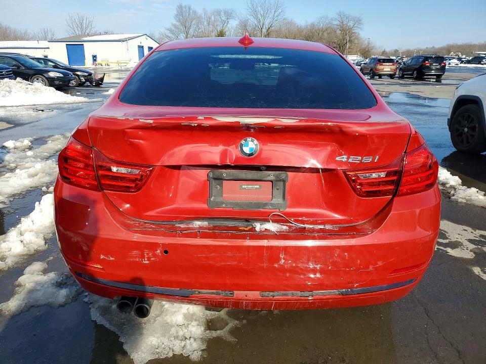 2015 BMW 4er VIN WBA4A9C59FGL87185 COPART salvage auction — REAR END, Nj - Cert Of Title-Salvage, sold $975 on 2026-08-18 (photo 6)