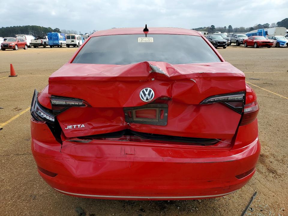 2021 Volkswagen Jetta VIN 3VWC57BU1MM037548 COPART salvage auction — REAR END, Tx - Salvage Vehicle Title, sold $4,300 on 2026-08-03 (photo 6)