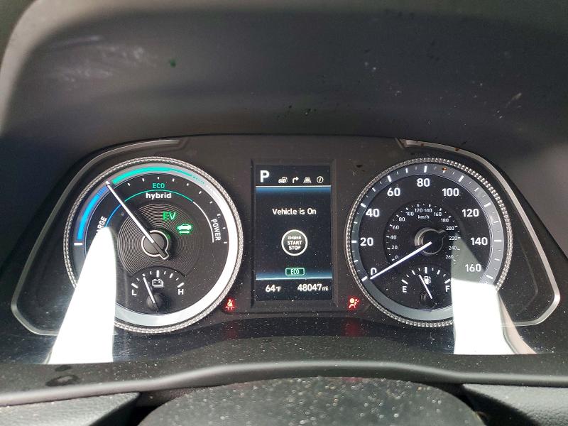 2023 Hyundai Sonata VIN KMHL34JJ4PA056560 COPART salvage auction — REAR END, SC - CERT OF TITLE-SALVAGE, sold $7,500 on 2026-07-06 (photo 9)