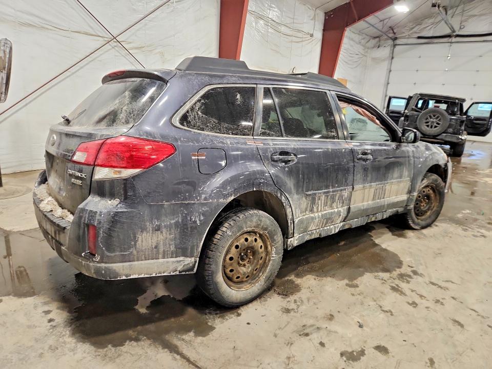 2012 Subaru Outback VIN 4S4BRBCC6C3229989 COPART salvage auction — FRONT END, Vt - Cert Of Title-Salvage Vehicle, sold $250 on 2026-07-08 (photo 3)