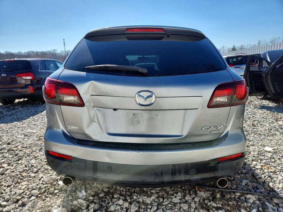 2013 Mazda Cx-9 VIN JM3TB3CAXD0422609 COPART salvage auction — FRONT END, In - Certificate Of Title (P), sold $1,050 on 2026-07-02 (photo 6)