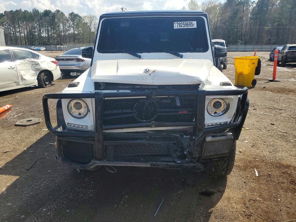 2018 Mercedes-benz G-klasse VIN WDCYC7DHXJX287983 COPART salvage auction — Front End, LA - CERT OF TITLE-SALVAGE, sold $29,250 on 2026-05-19 (photo 5)