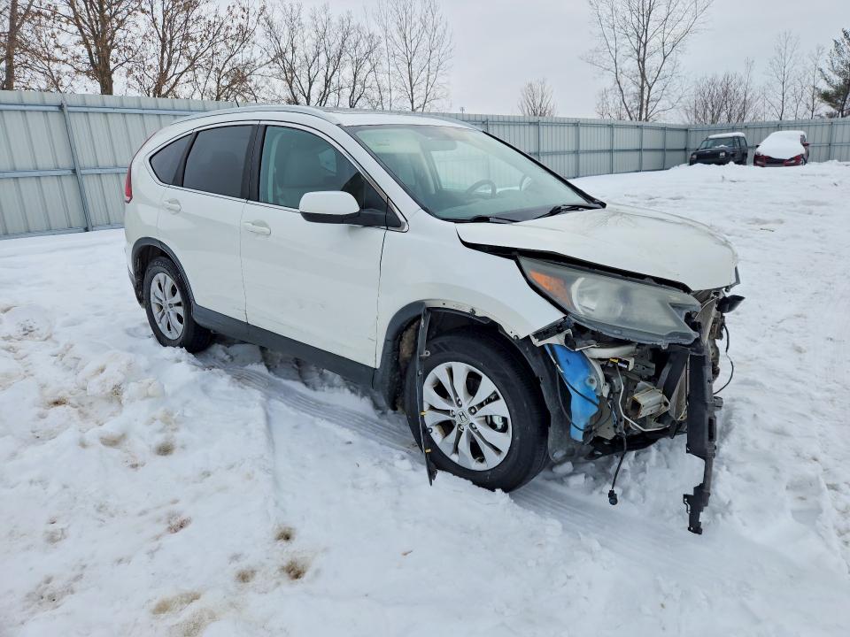 2014 Honda Cr-v VIN 5J6RM4H70EL046707 COPART salvage auction — FRONT END, Mi - Certificate Of Title, sold $2,500 on 2026-07-02 (photo 4)