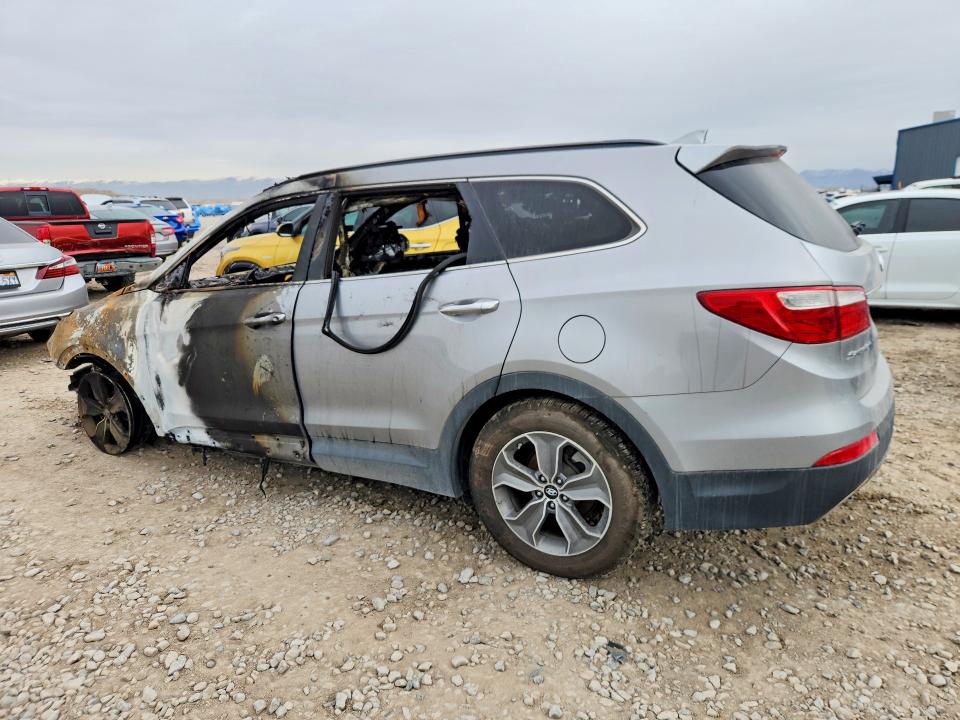 2015 Hyundai Santa fe VIN KM8SMDHF4FU090618 COPART salvage auction — BURN, Ut - Salvage Certificate, sold $125 on 2026-07-21 (photo 2)