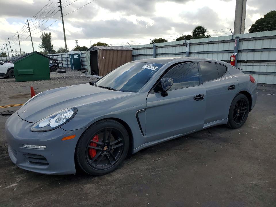 2014 Porsche VIN WP0AA2A76EL010496 COPART salvage auction — WATER/FLOOD, Fl - Cert Of Title-Rebuilt, sold $4,950 on 2026-07-29 (photo 1)
